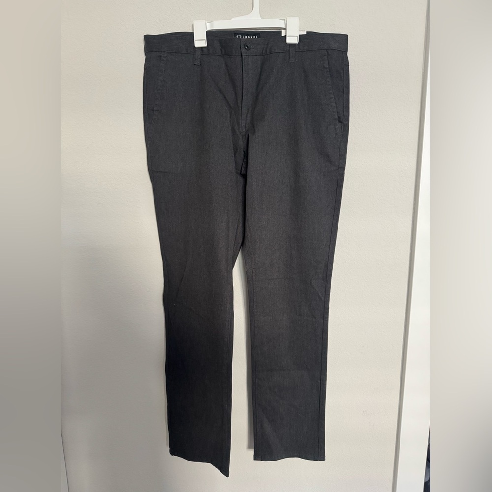 Empyre Skeletor Skinny Heather Gray Chino 36
